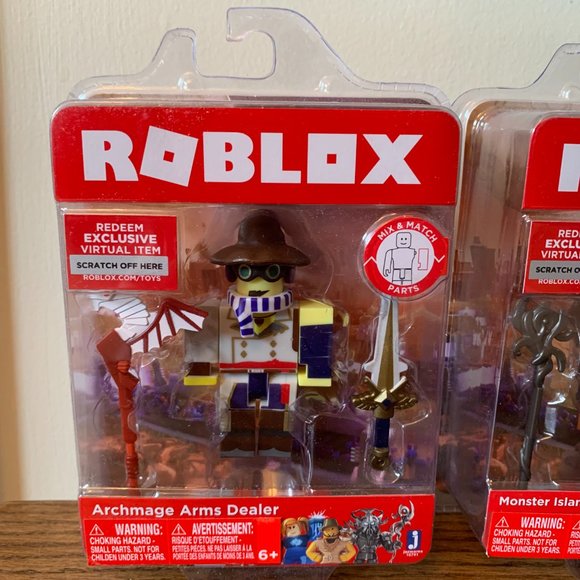 2 Brand new Roblox characters Archmage Arms Dealer and Monster Islands:Malgorok - Picture 3 of 4